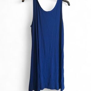 Blue Sleeveless Dress
